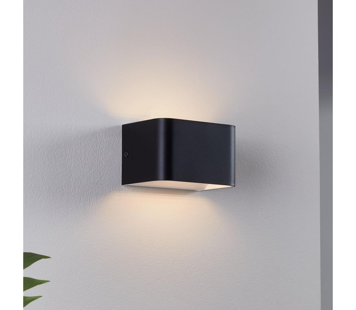 Eglo Eglo 901016 - LED Nástěnné svítidlo SANIA LED/6W/230V 3000K černá