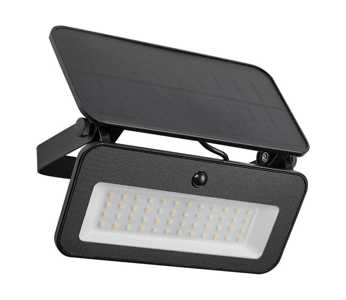 Rabalux Rabalux 77160-LED Solární reflektor se senzorem LED/8W/3,7V 3000/4000/6500K IP65