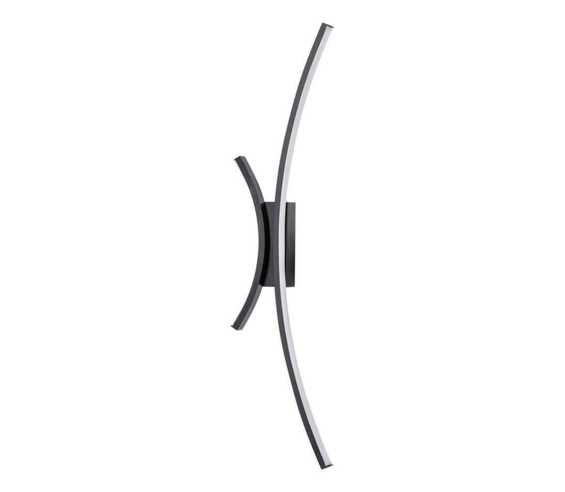 LED Nástěnné svítidlo LED/12W/230V 3000-6000K černá