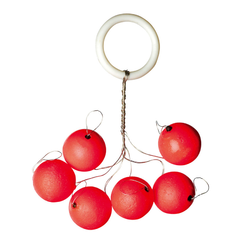 Iron Trout plovák Leuchtpilot kulatý červený 10mm-8059025