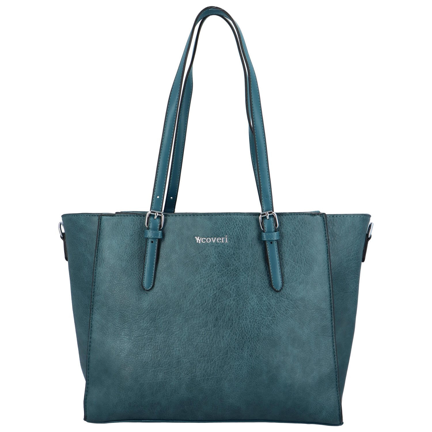 Dámská kabelka přes rameno modrozelená - Coveri Ricciarda modrá