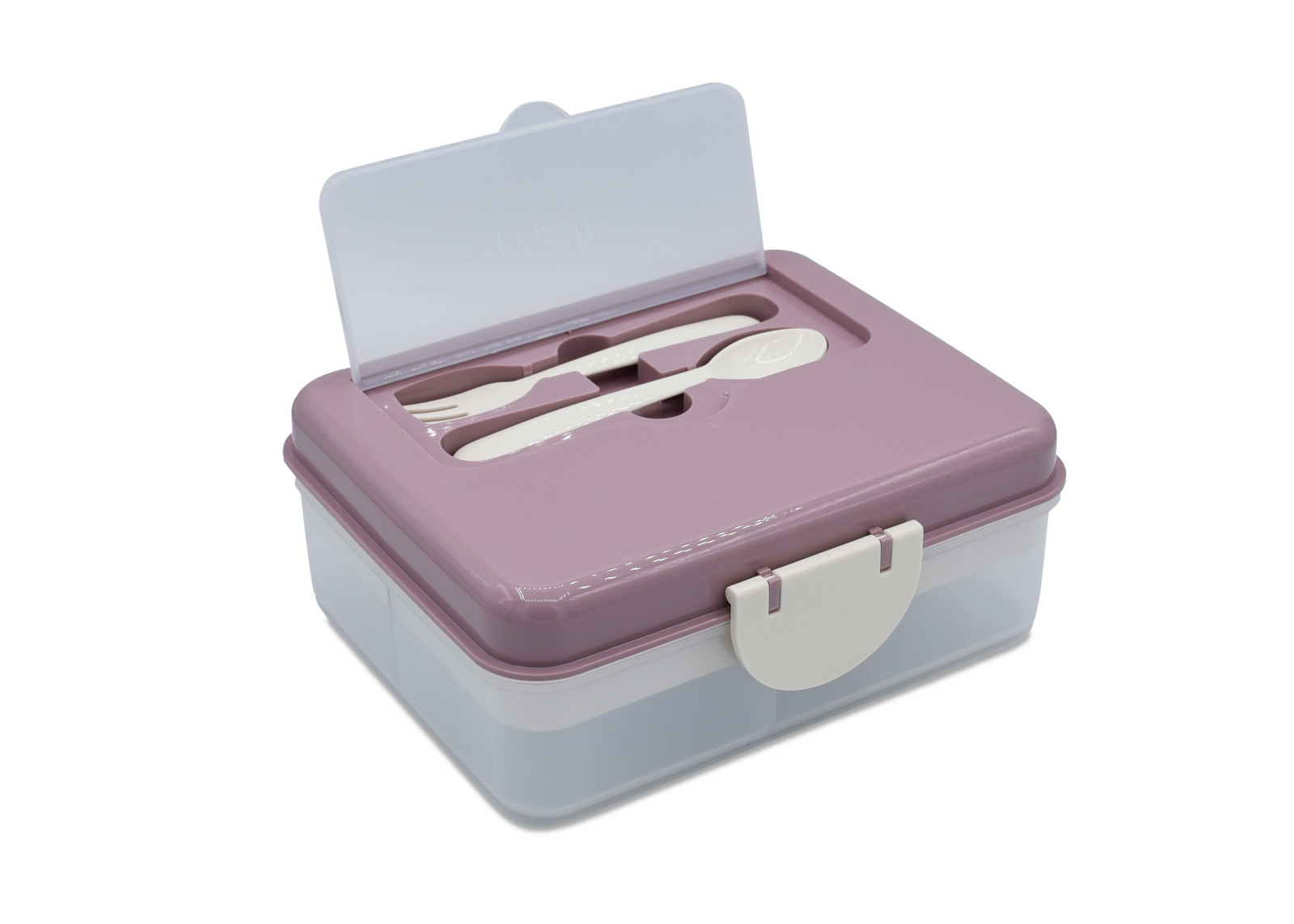 Melii Dvoupatrová krabička na svačinu 1446 ml - Luxe růžová/béžová