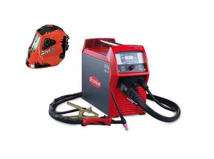 iWave 230i  AC/DC HF Pulz Varianta: SET 2: svářečka s výbavou v popisu stroje + kukla profi 49.0300.0005