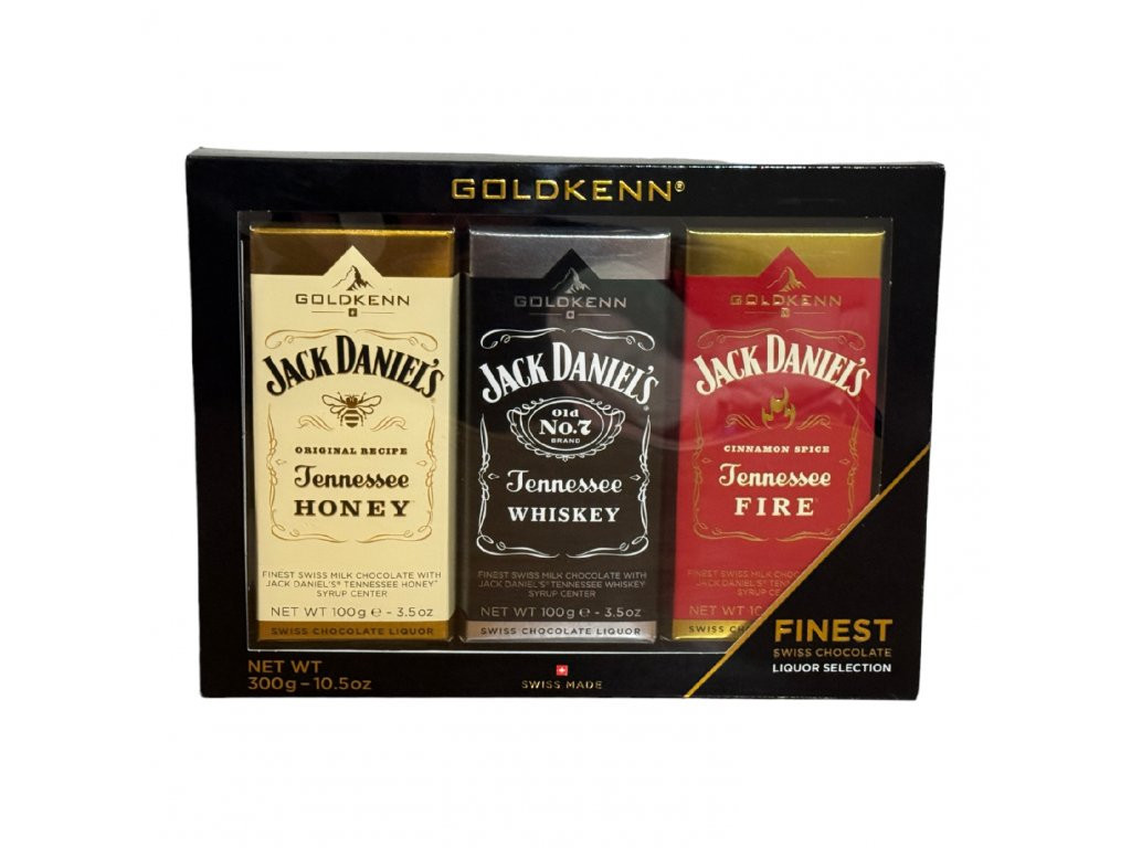 Jack Daniel's Čokoláda Jack Daniel's Tripack 3 x 100 g