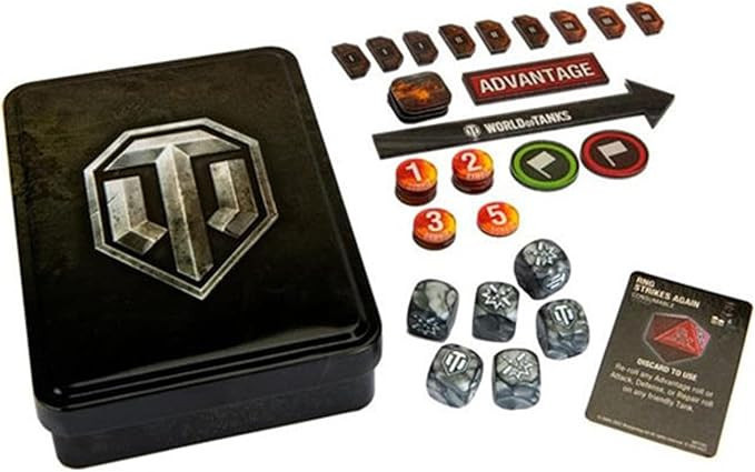 Gale Force Nine World of Tanks - Gaming Dice & Tokens