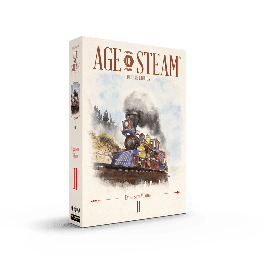 Eagle-Gryphon Games Age of Steam Deluxe: Expansion Volume II - EN