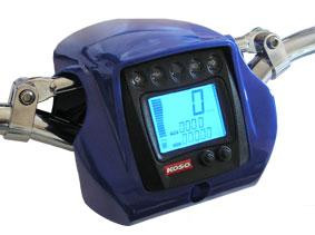 KOSO Držák / Kryt tachometru KOSO, XR-SA/SE/SH na Downhill KO-BEATVB03/BL