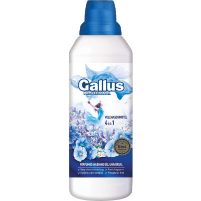 Gallus Prací Gel 4v1, Universal, 1 l