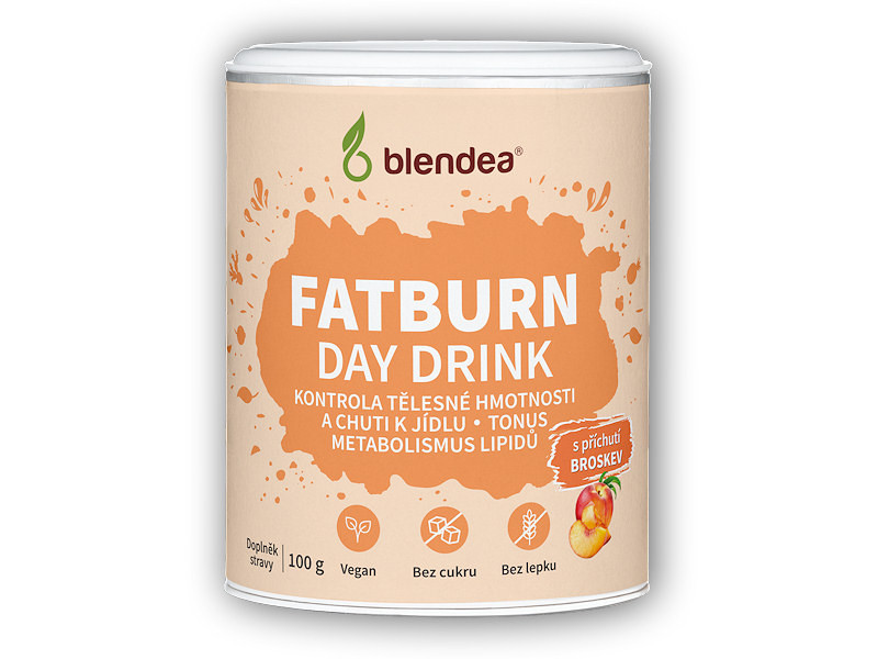 Blendea Blendea Fatburn Day Drink 100g Varianta: broskev
