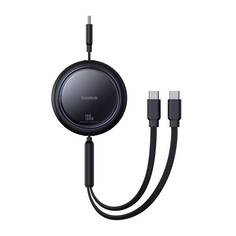Kabel USB-C 2W1 Baseus Bright Mirror, C+C / 100W / 1m (černý) 074017