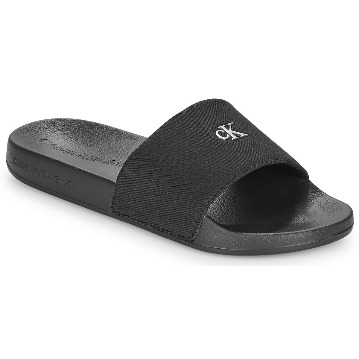 Calvin Klein Jeans  SLIDE MONOGRAM HARDWARE  Černá