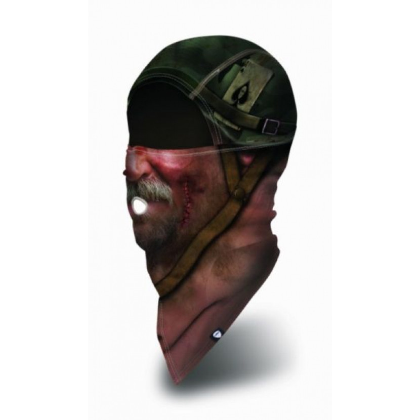 Kukla Airhole Full Metal - černá-barevná, L/XL