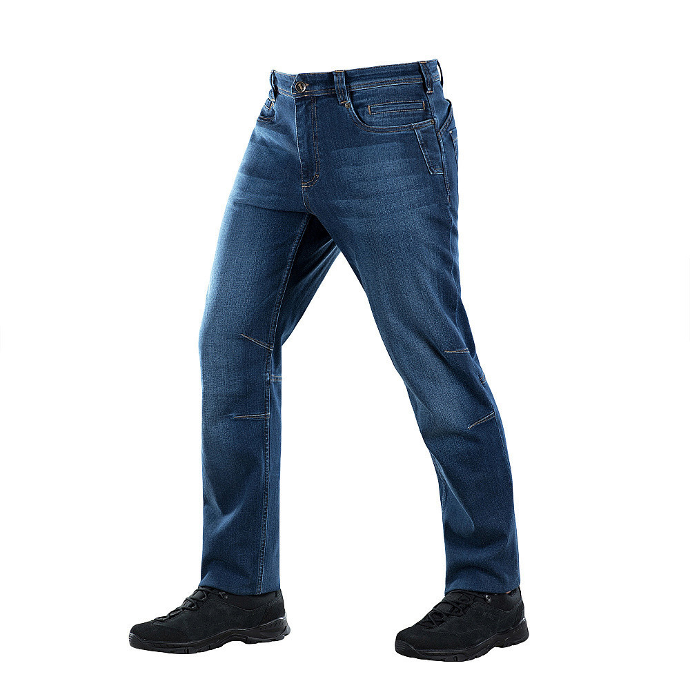 Džíny taktické M-Tac Tactical Gen.I Regular Fit - modré, 38/32