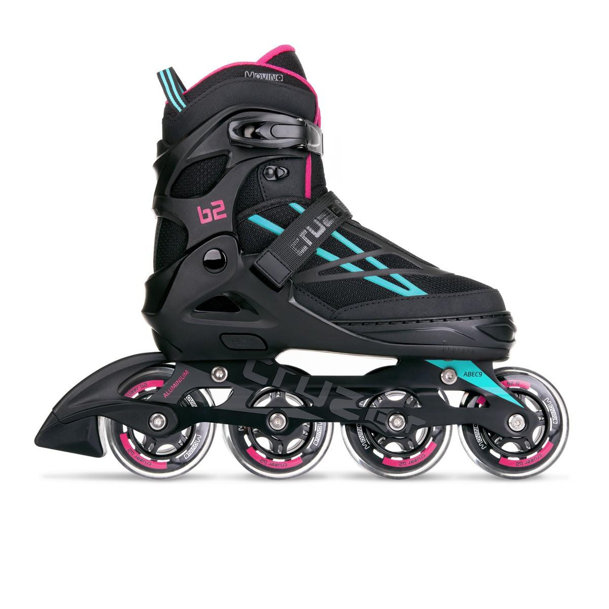 Kolečkové brusle Movino Cruzer B2 Mint/Pink, 30-33