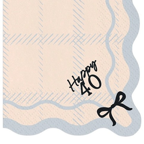 Ubrousky papírové Happy 40 33x33 cm 12 ks