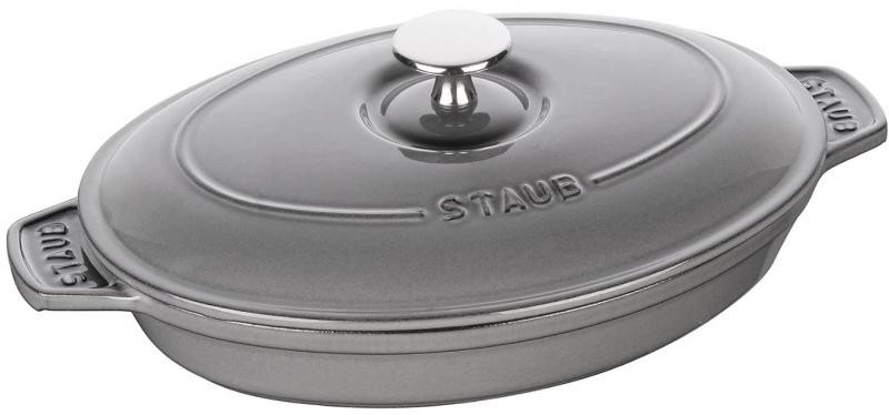 STAUB Kastrol oválný 23x17 cm/1l šedý 1332318