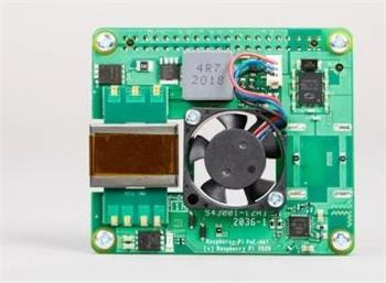 RASPBERRY PI PoE+ HAT - rozšiřující deska Raspberry Pi