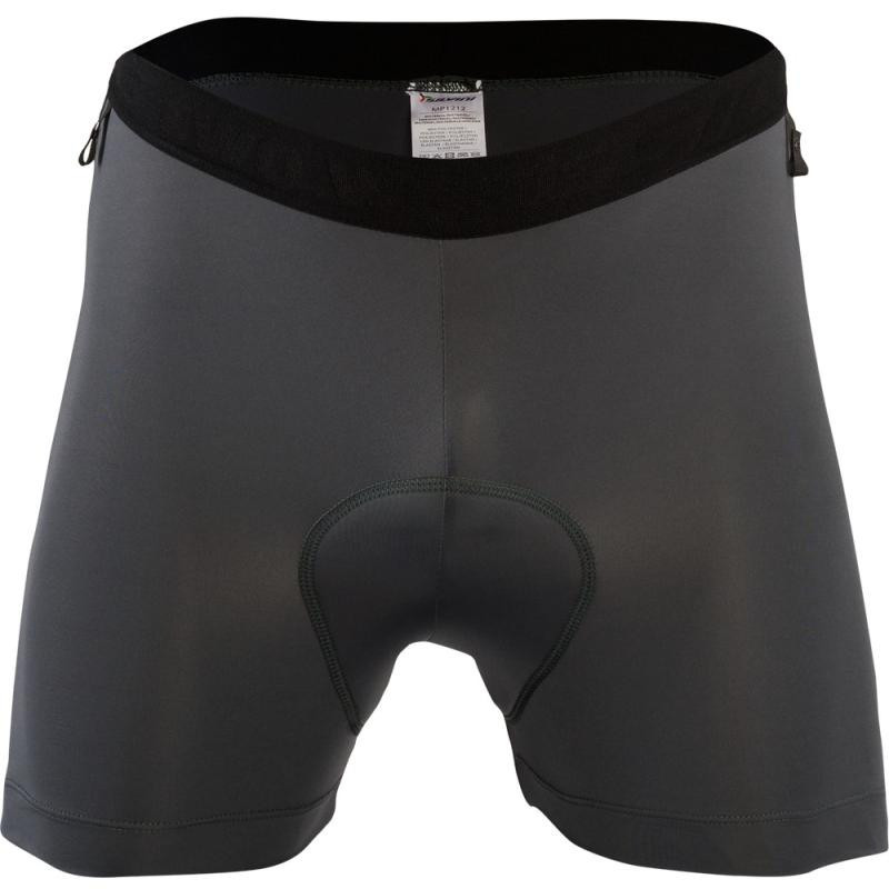 Vnitřní boxerky Silvini Inner Pro MP1212 - pánské, černá- zelená - velikost 2XL