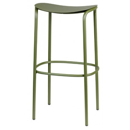 Scab Kovová barová židle TRICK - olive green - skladem Barva kostry Scab ZV-olivově zelená 2523 ZV