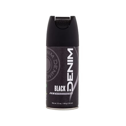 Denim Black 24H deospray 150 ml pro muže