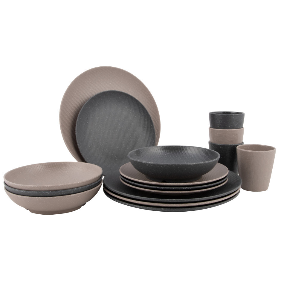 Sada nádobí Bo-Camp Folkestone 16 pcs Barva: béžová