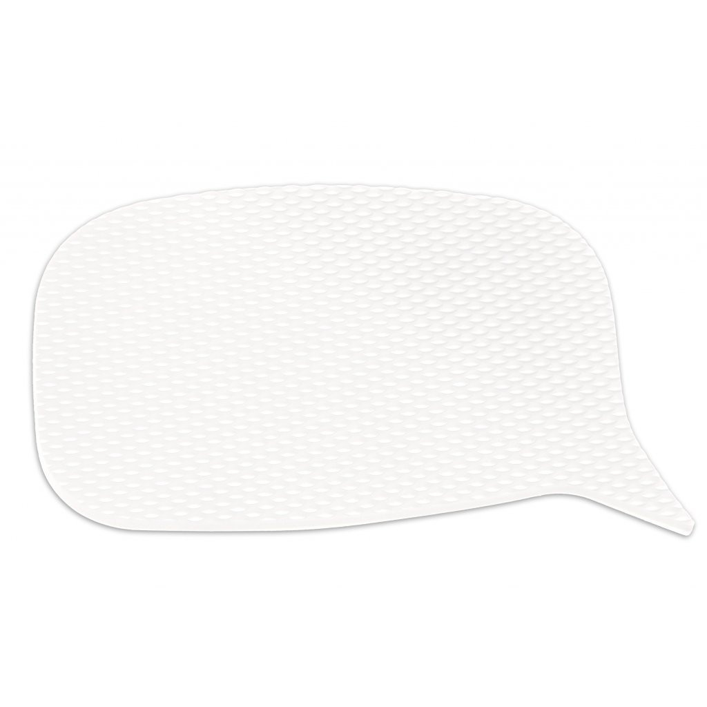 PĚNOVÁ SAMOLEPICÍ NÁSTĚNKA BUBLINA VELKÁ - HRANATÁ - BÍLÁ