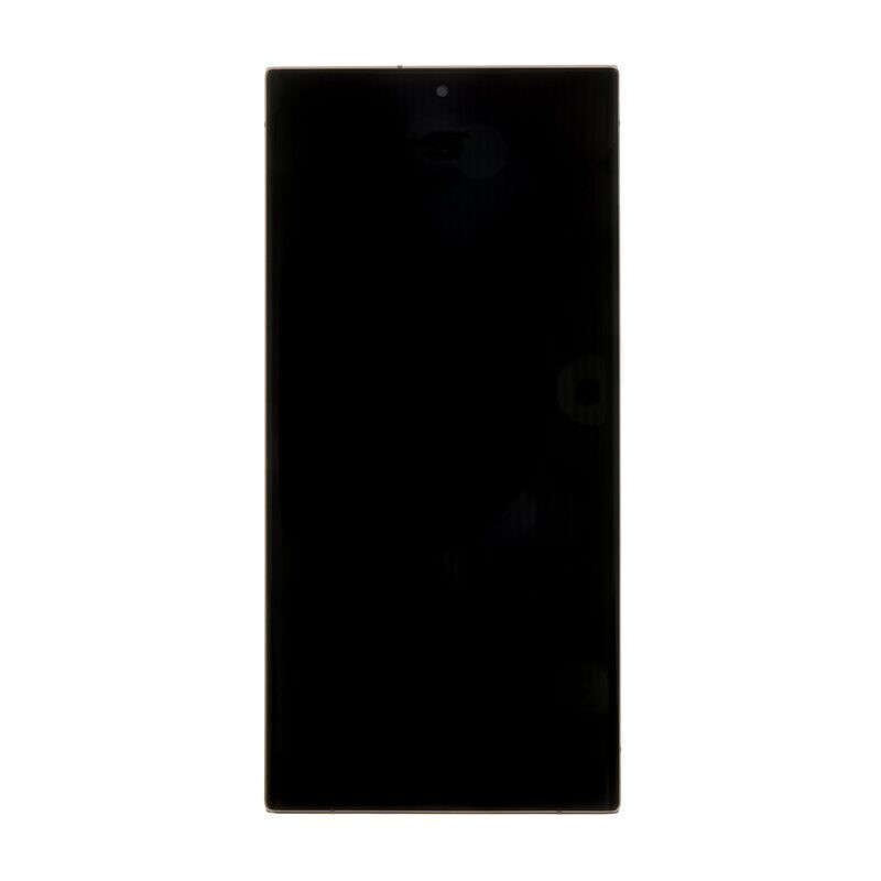 LCD display Samsung S918 Galaxy S23 Ultra + dotyk + přední kryt Service Pack Original Lavender