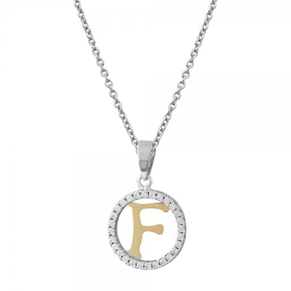 Přívěsek se syntetickými kameny 346-087-001450 1.05g