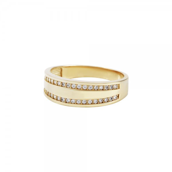 Prsten se syntetickými kameny 226-185-2094 50-3.30g