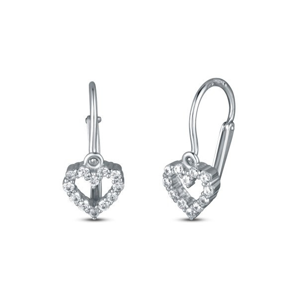 Náušnice dětské s kamenem 333-277-000241 1.10g