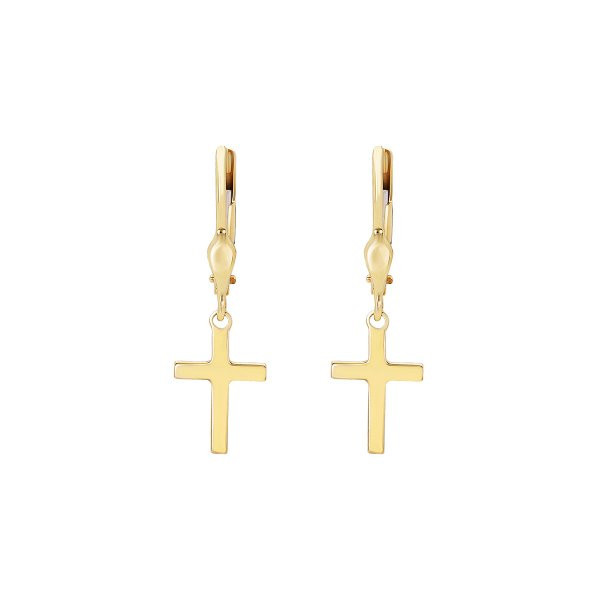 Náušnice bez kamenů 231-487-002313 1.80g