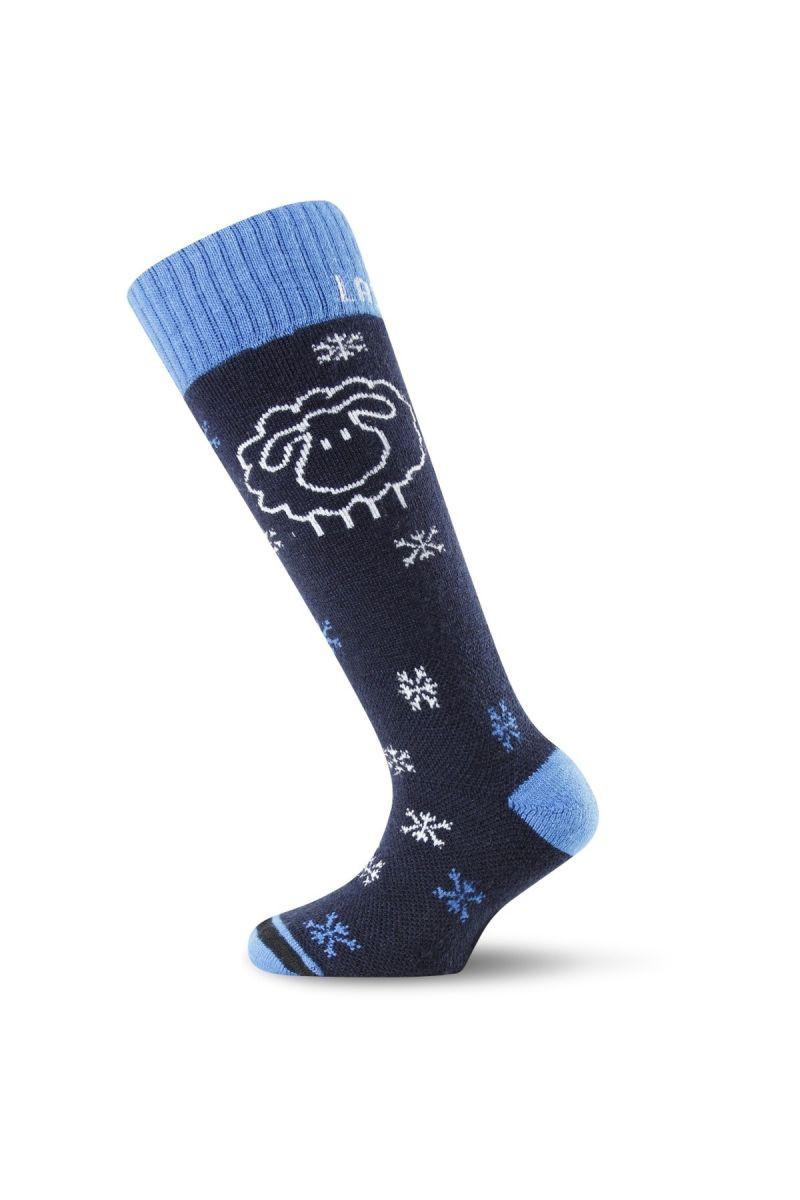 Lasting SJW 905 černá dětské ponožky Velikost: (34-37) S 8595067843865