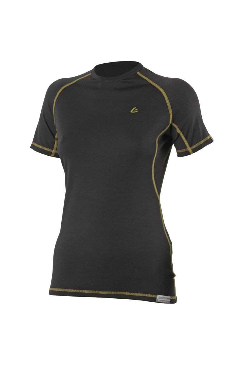 Lasting ZITA 9072 černé vlněné merino triko Velikost: L