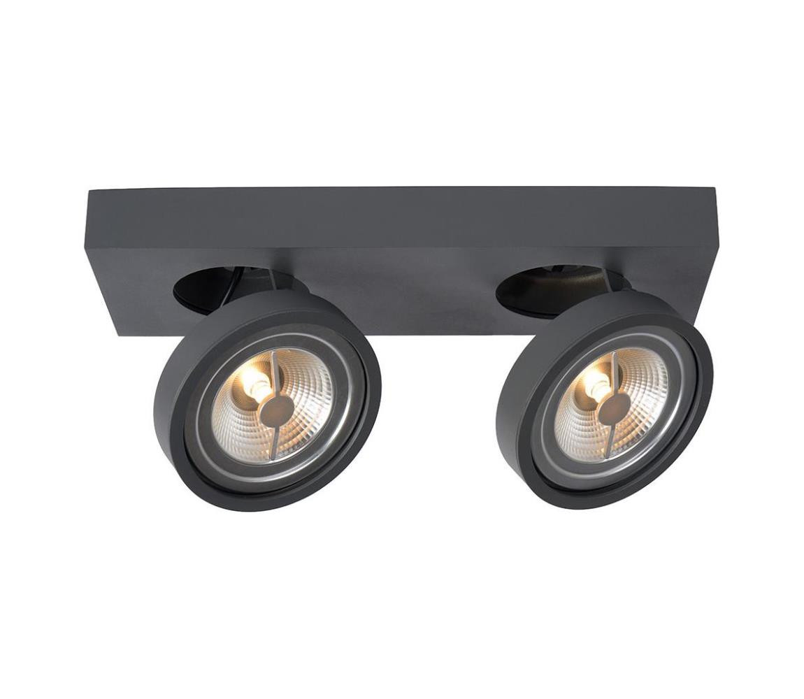 Lucide Lucide 09920/20/36 - LED Stmívatelné bodové svítidlo NENAD AR111 2xG53/10W/230V