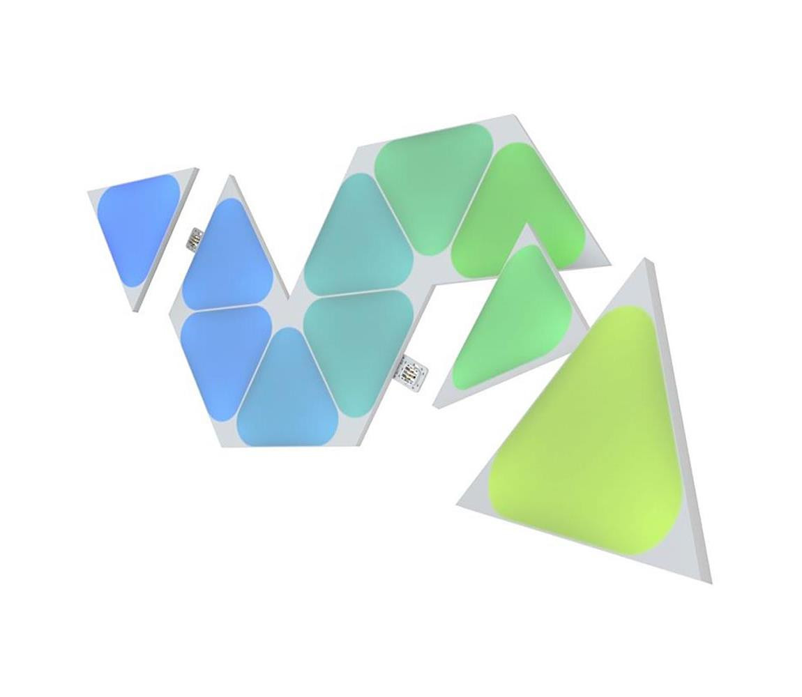 Nanoleaf Nanoleaf NL48-1001TW-10PK - SADA 10x LED RGB Stmívatelný panel TRIANGLES LED/0,5