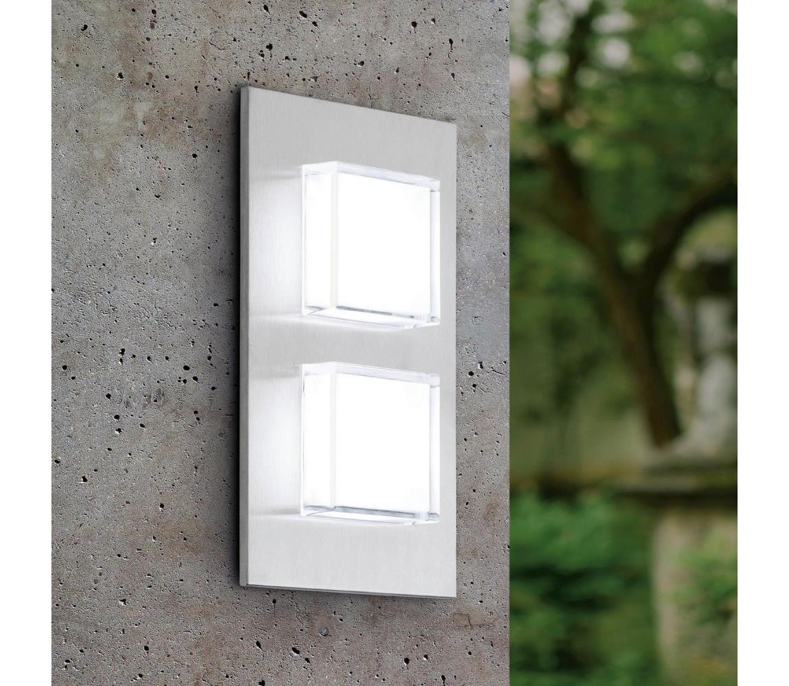 Eglo Eglo 93365 - LED Venkovní nástěnné svítidlo PIAS 2xLED/2,5W/230V IP44