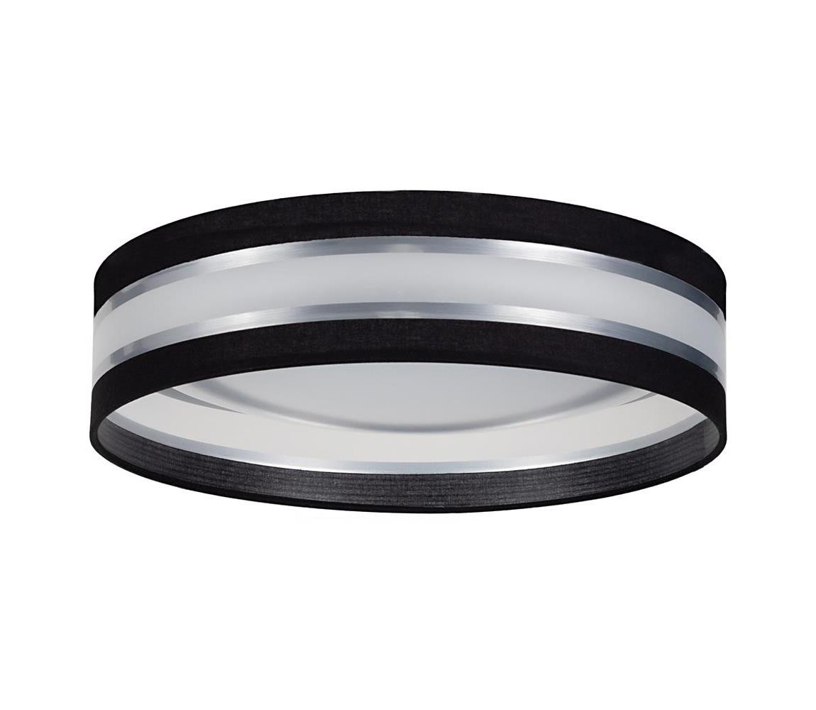 LED Stropní svítidlo CORAL 1xLED/24W/230V černá/stříbrná