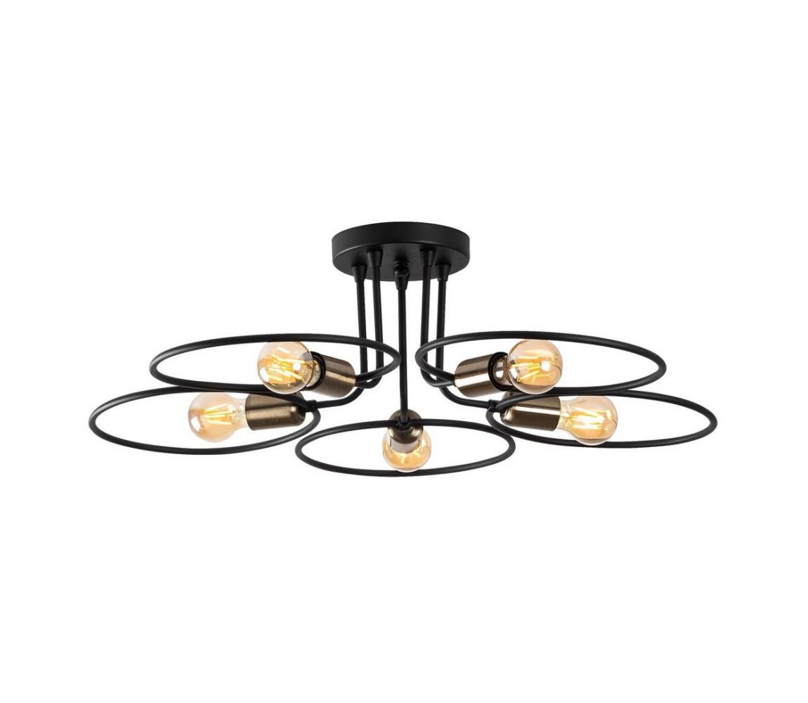 Přisazený lustr CIRCLE 5xE27/40W/230V