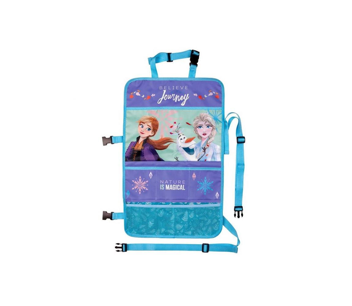 Dětský organizér do auta 58x35 cm LEDOVÉ KRÁLOVSTVÍ