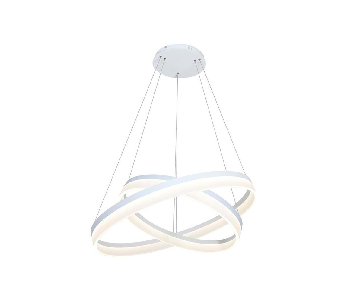 LED Lustr na lanku RING s dálkovým ovladačem LED/60W/230V