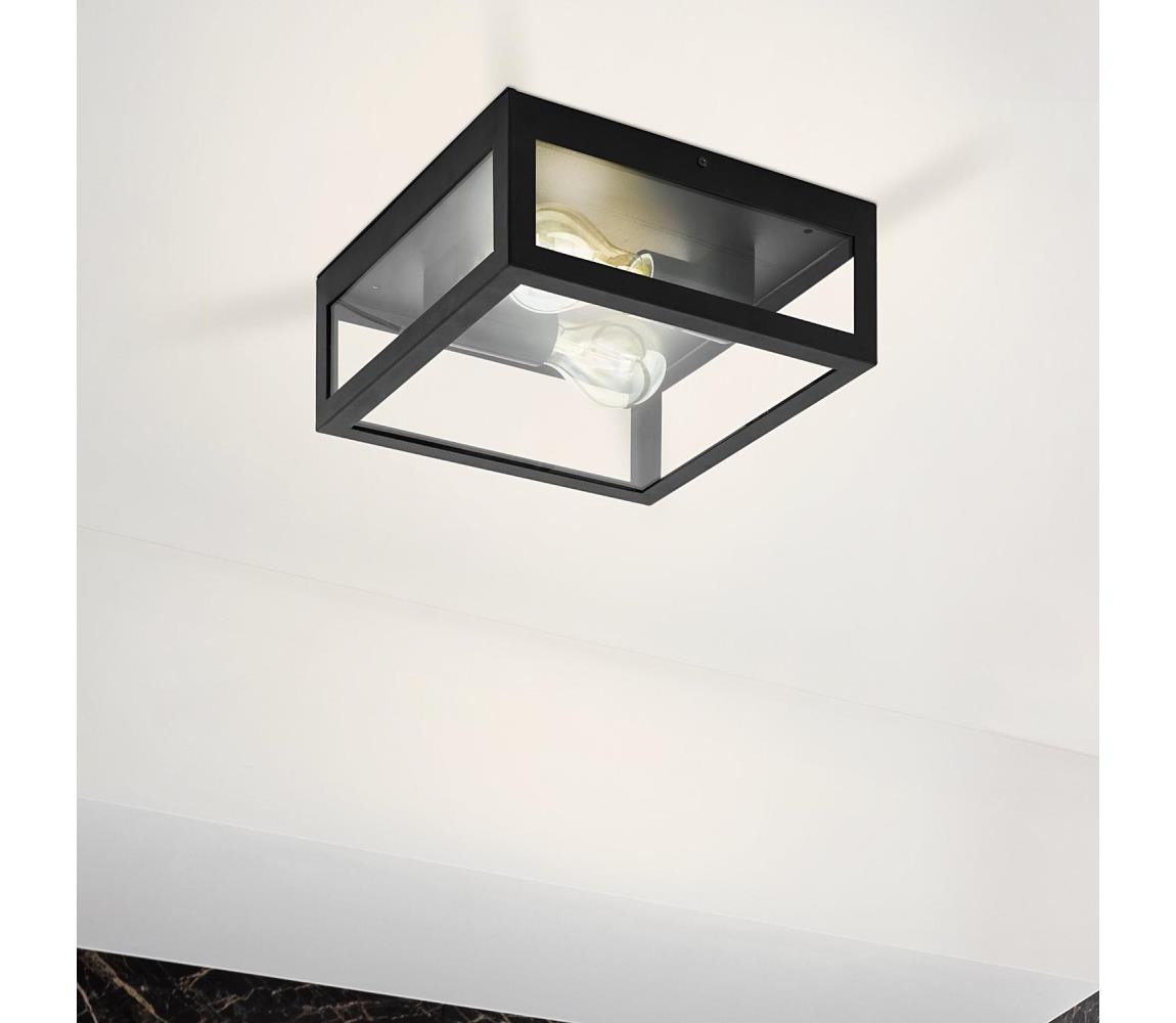 Eglo Eglo 99122 - Koupelnové stropní svítidlo AMEZOLA 2xE27/40W/230V IP44