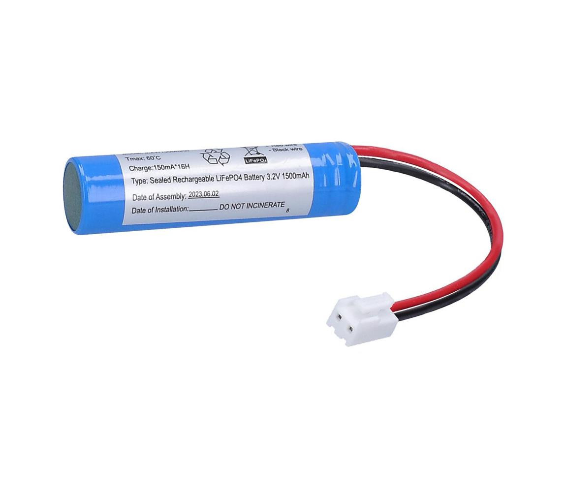 WO527ND - Baterie pro nouzové svítidlo LiFePO4 3,2V 1500mAh