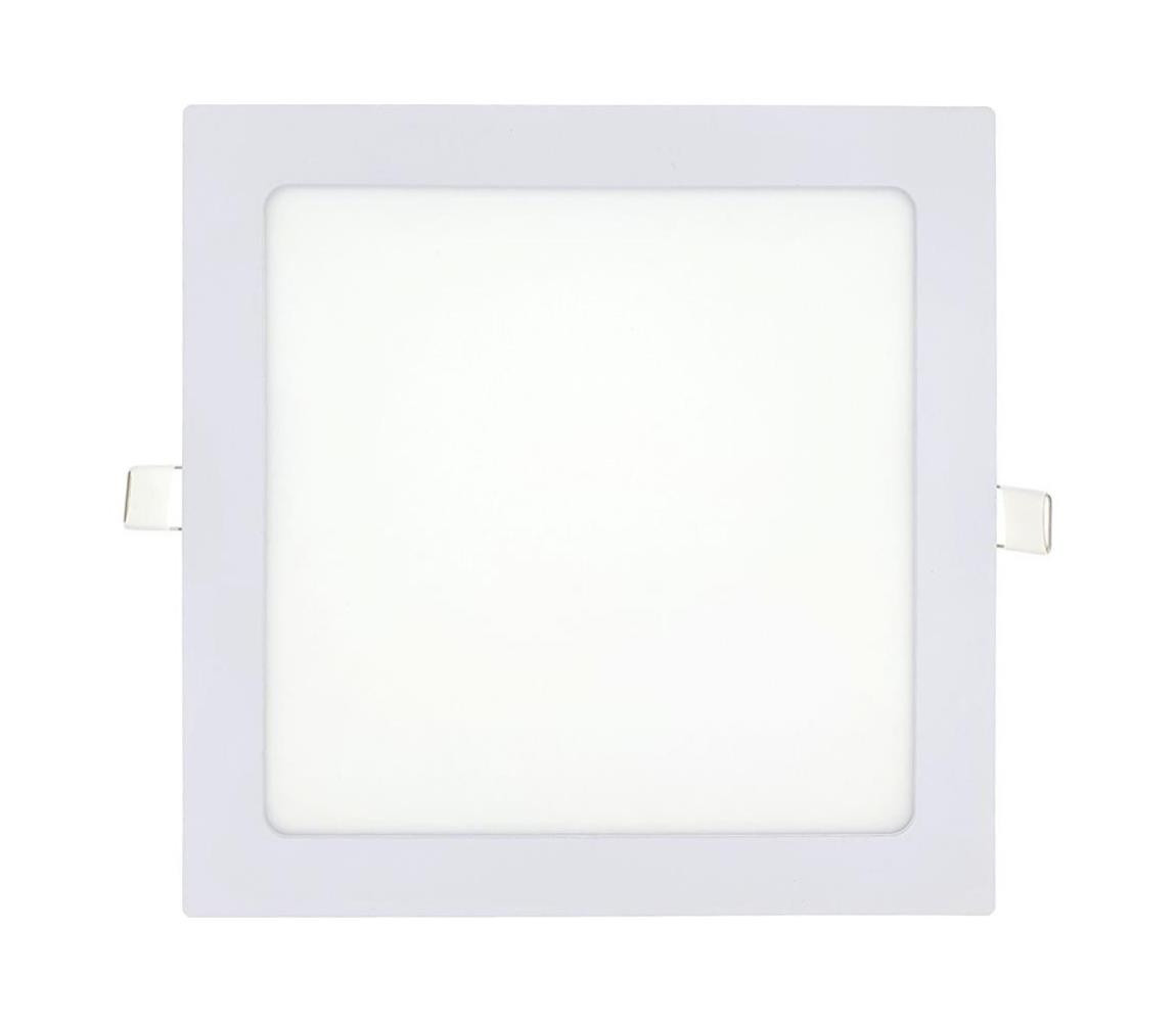 LED Podhledové svítidlo SQUARE LED/18W/230V 2700K 22x22 cm bílá