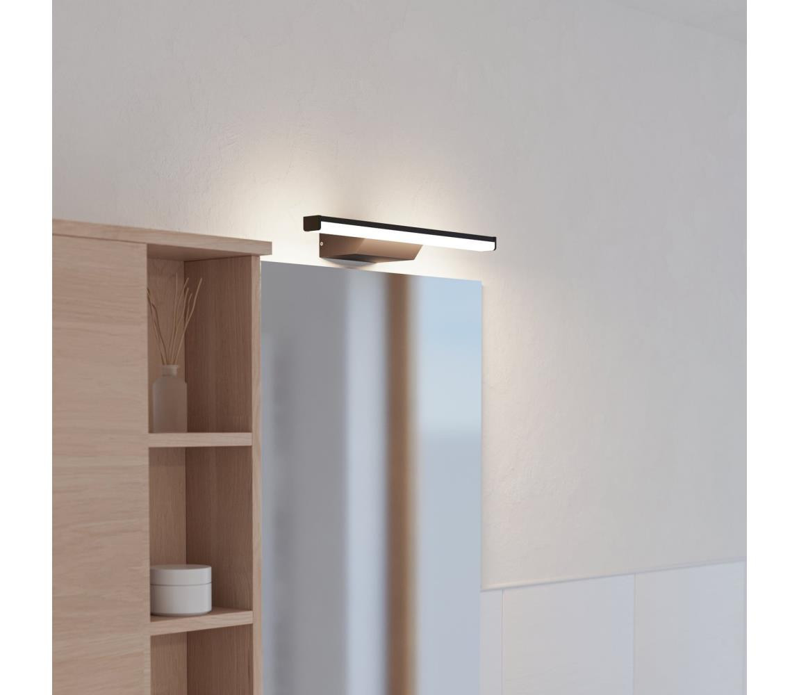 Eglo Eglo 901287 - LED RGBW Stm. koupelnové osvětlení REGELLO-Z 12W/230V IP44 černá