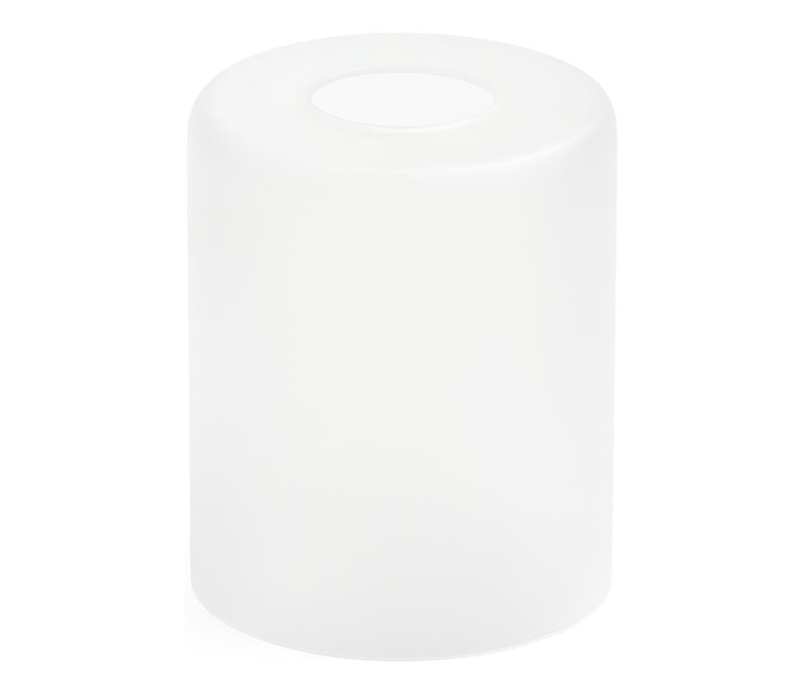 Náhradní sklo k lustru E27 pr. 10 cm bílá