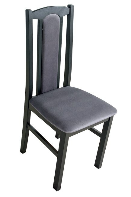 DREWMIX Jídelní židle z masivu BACH 7, černá 22 43x96x40 černá