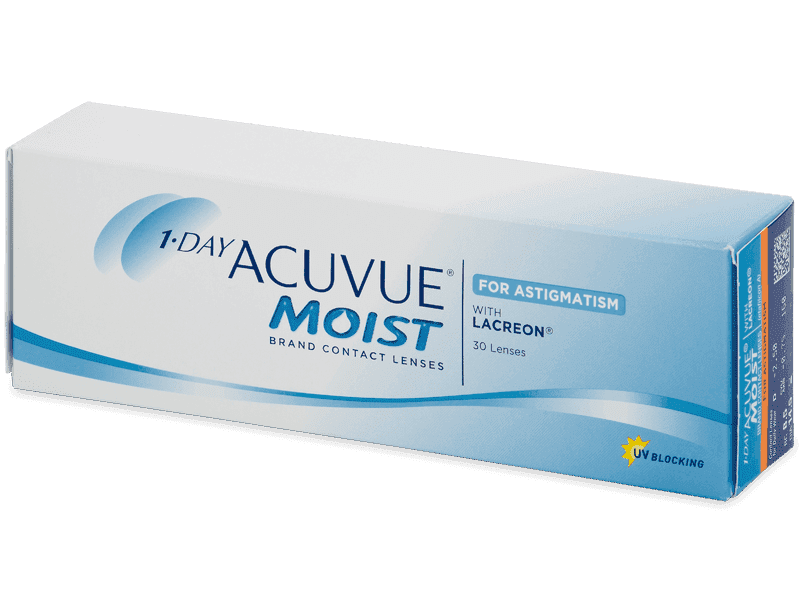 Johnson & Johnson 1 Day Acuvue Moist for Astigmatism (30 čoček)