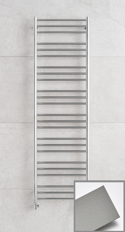 P.M.H PMH Sorano SN3 koupelnový radiátor 500x1210 mm - metalická stříbrná (P.M.H.)