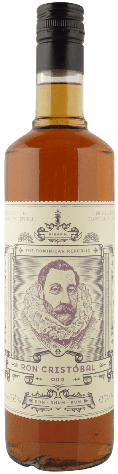 Ron Cristobal Oro láhev