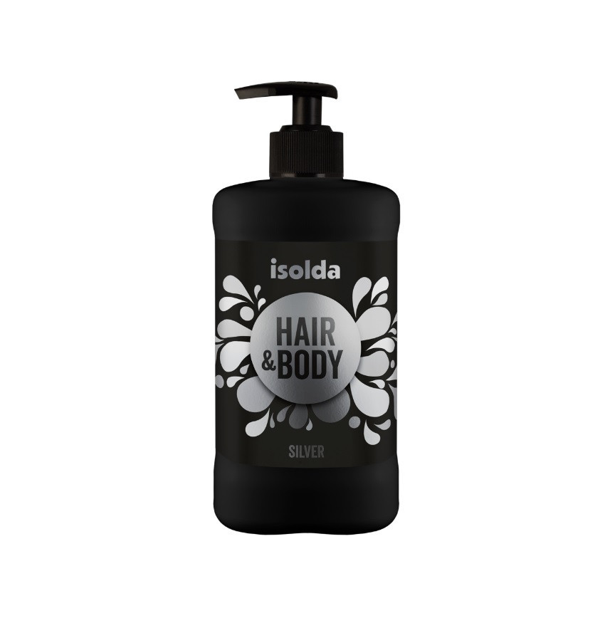 ISOLDA Silver Line Hair and Body Shampoo Objem: 400 ml